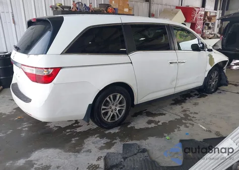 2011 Honda Odyssey Ex-L из США, поврежденный, VIN 5FNRL5H67BB002353